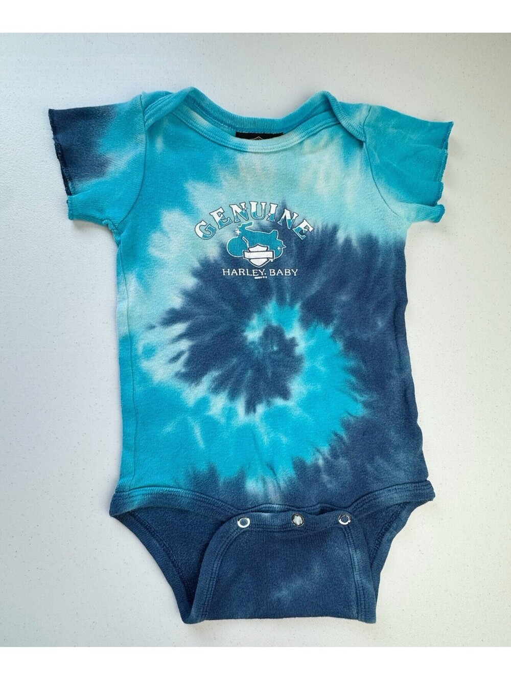 Harley Davidson 2008 Tie Dye Bodysuit Size 24 Months